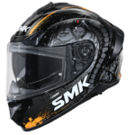 SMK-TYPHOON REPTILE GL267 GLOSSY-FULLFACE-HELMET