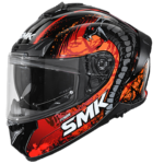 SMK-TYPHOON REPTILE GL273 GLOSSY-FULLFACE-HELMET