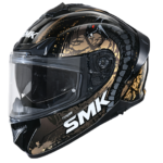 SMK-TYPHOON REPTILE GL277 GLOSSY FULL FACE HELMET