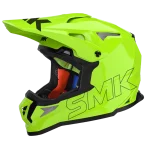 SMK ALLTERRA SOLID HI-VISION HV420 NEON OFFROAD HELMET