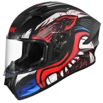 SMK STELLAR-ANIMAL MA231-MATT FULL FACE HELMET