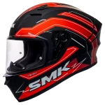 SMK STELLAR-BOLT MA231MATT-RED FULL FACE HELMET