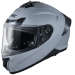 SMK-TYPHOON SOLID NARDO MA600 GREY-FULLFACE-HELMET