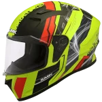 SMK STELLAR SWANK MA423 MATT FULL FACE HELMET