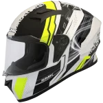 SMK STELLAR SWANK MA124 MATT FULL FACE HELMET