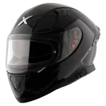 APEX SOLID BLACK FULL FACE HELMET FOR MAN AND WOMAN