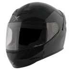 AXOR RAGE SOLID BLACK HELMET FOR MAN AND WOMAN