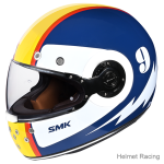 SMK RETRO ELECTRO GL514 FULL FACE HELMET