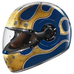 SMK RETRO INFERNO GL577 FULL FACE HELMET