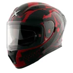 AXOR STREET DC BATMAN RED BLACK  HELMET FOR MAN AND WOMAN