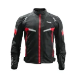 Raida BOLT Motorcycle Jacket Black Red