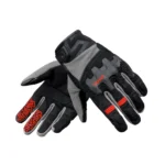 Raida Drift Motorcycle Gloves Red