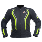 BISON AIR PRO – BLACK HI-VIZ GREEN JACKET