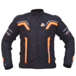 BISON AVATAR V.2 – BLACK HI-VIZ ORANGE JACKET