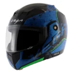 VEGA CRUX DX VICTOR BLACK BLUE HELMET