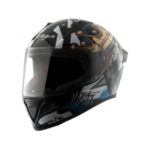 VEGA BOLT CROWN BLACK BLUE HELMET