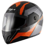 VEGA CLIFF PIONEERE BLACK ORANGE HELMET