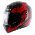 VEGA CRUX DX VICTOR BLACK RED HELMET