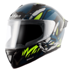 VEGA BOLT BUNNY BLACK BLUE HELMET