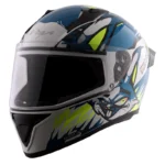 VEGA BOLT BUNNY WHITE BLUE HELMET