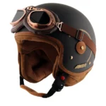 Axor Che Helmet With Ruin Goggle Dull Black Gold