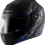 VEGA CRUX DX FLEX DULL BLACK BLUE HELMET