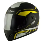 VEGA CLIFF STYLER DULL BLACK NEON YELLOW HELMET