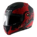 VEGA CRUX DX VICTOR DULL BLACK RED HELMET