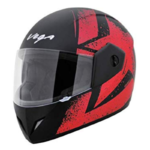 VEGA CLIFF ADVENTURE DULL BLACK RED HELMET