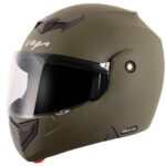 VEGA CRUX DX SOLID DULL BATTLE GREEN HELMET