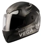 VEGA CLIFF DEVIL BLACK GREY HELMET