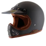 AXOR RETRO MOTO-X RETRO HELMET DULL ATHENA GREY