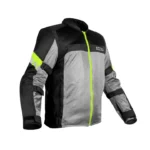 RYNOX HELIUM GT 2 JACKET BLACK HI -VIZ GREEN