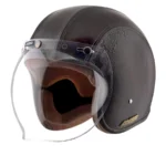 Axor Retro Jet Leather Helmet Legend -Coco Dark