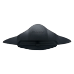 SMK TYPHOON NOSE GUARD BLACK