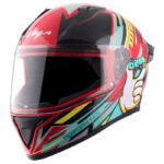 VEGA BOLT DICE BLACK RED HELMET