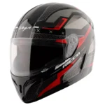 VEGA BREEZE DX RICCO BLACK RED HELMET