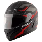 VEGA BREEZE DX RICCO DULL BLACK RED HELMET