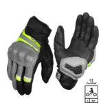 RYNOX AIR GT SP GLOVES GREY GREEN / HI-VIZ