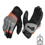 RYNOX AIR GT SP GLOVES GREY ORANGE