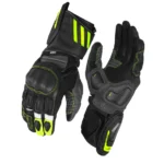 RYNOX STORM EVO 3 GLOVES HI-VIZ GREEN BLACK