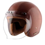 Axor Retro Jet Leather Helmet Legend - Wild - Red