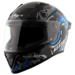 VEGA BOLT OCTOPUS BLACK BLUE HELMET