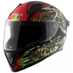 VEGA BOLT WILD DULL BLACK YELLOW HELMET