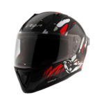 VEGA BOLT BUNNY BLACK RED HELMET