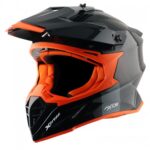 AXOR AXOR X-CROSS SINGLE COLOUR HELMET BLACK ORANGE