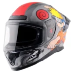 Axor Saber Naruto Helmet Dull Black Orange