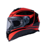 LS2 HELMET FF800 STORM II DODGER BLACK HI VIZ ORANGE -06