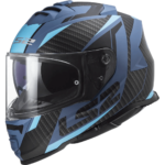 LS2 HELMET FF800 STORM II RACER MATT BLUE