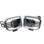 Headlight LED Work Light DRL Fog Lamp Dual Color Motorcycle Lights Spot Light High beam/Low beam(9-80V DC - 60W)